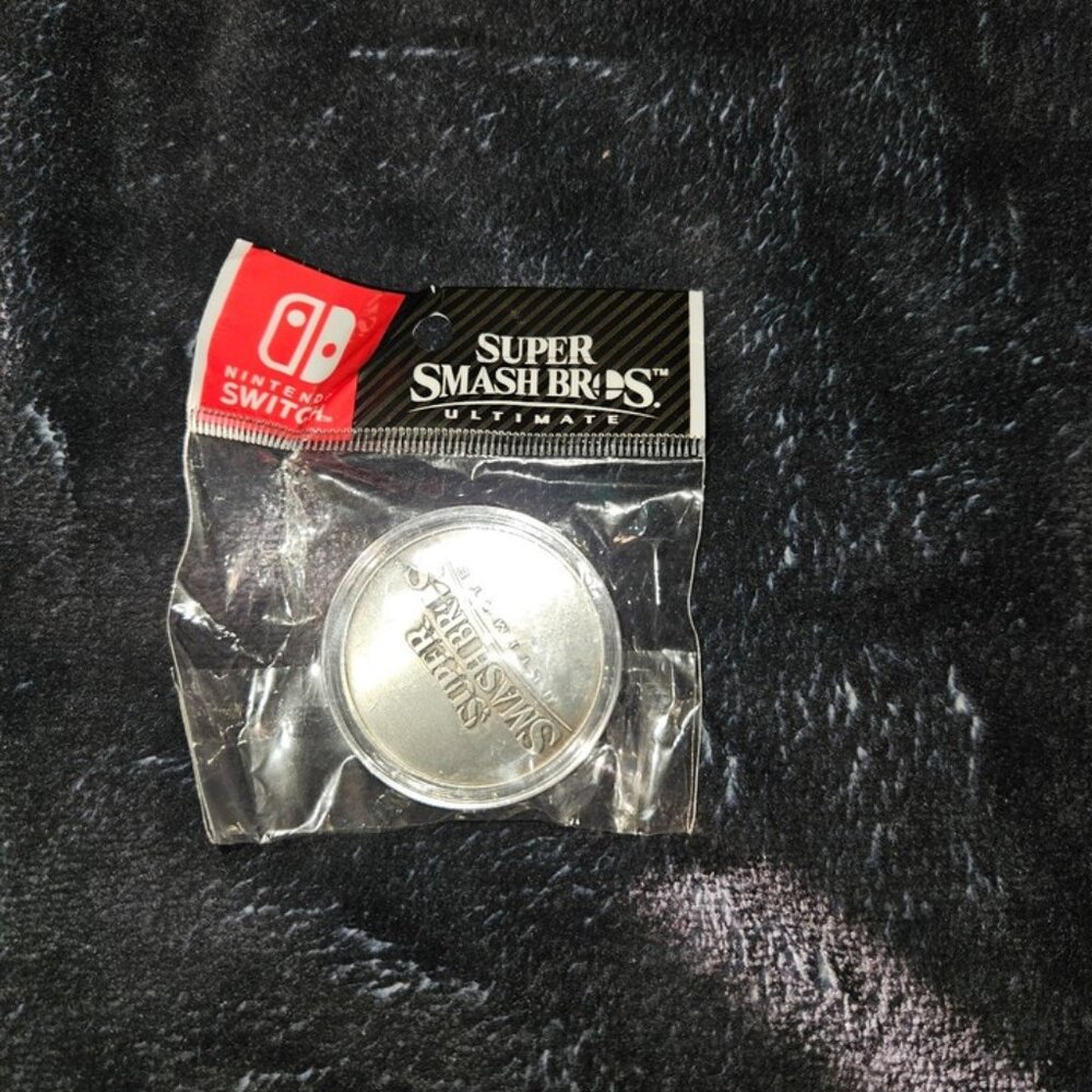 Super Smash Bros. Ultimate Nintendo Switch Promotional Collector Coin/Token NIP